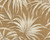 RY5275 Gold Palm Leaf Wallpaper