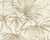 RY5251 Beige Palm Leaf Wallpaper