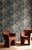 RW75826P Blue Tapestry Wallpaper