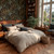 RW7790094A Black Botanical Wallpaper