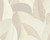 RW7790395A Cream and Beige Large Leaf Wallpaper