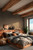 RW7791121A Tan & Black Basketweave Effect Wallpaper