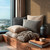 RW7791121A Tan & Black Basketweave Effect Wallpaper