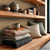 RW7791121A Tan & Black Basketweave Effect Wallpaper