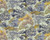 RW7792271A Navy and Gold Woodland Tree Wallpaper
