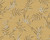 RW97703P Mustard Botanical Motif Wallpaper