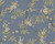 RW97707P Medium Blue Botanical Motif Wallpaper