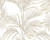 RW97730P Beige and Grey Palm Leaves Wallpaper