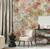 RW5396941A Repeatable Multicoloured sketch floral Mural
