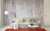 Brick White Mural