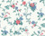 T0567RT Floral wallpaper