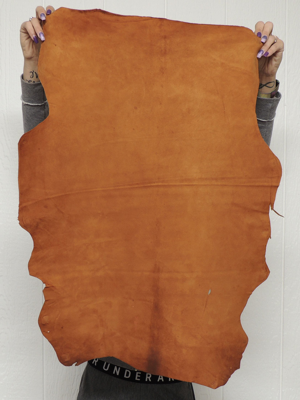 6) ACORN BUCKSKIN Leather Hides for Native American SASS Western
