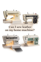 Can You Sew Deer or Buckskin Leather on a Home Sewing Machine?