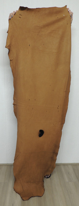 Buffalo Leather - Full Grain - Saddle - 2-3 oz. - 17.25 Square Feet (Hide #2-17)