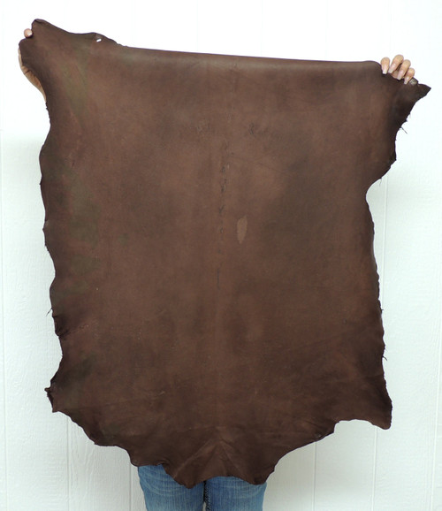 CHOCOLATE SHEEPSKIN Leather Hide for Native American SASS Western Crafts Buckskins Cosplay Renfaire SCA LARP Garb Costumes Laces Medicine Bags Laces Deer Antler Mounts 1-11