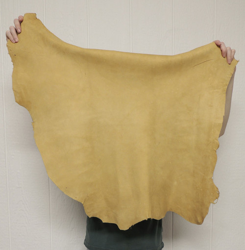 SMOKE BUCKSKIN Leather Hide for Native American SASS Western Crafts Buckskins Cosplay Renfaire SCA LARP Garb Costumes Laces Medicine Bags Laces Deer Antler Mounts 2-34