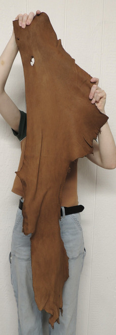 4-6 oz. Full Grain Buffalo Bison Leather Hide for Native American SASS Cowboy Crafts Moccasins Buckskins LARP  SCA Cosplay Costumes  12-21