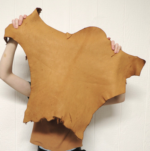 9-11 oz. Full Grain Buffalo Bison Leather Hide for Native American SASS Cowboy Crafts Moccasins Buckskins LARP  SCA Cosplay Costumes  12-11
