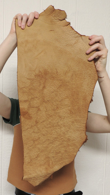 11-13 oz. Full Grain Buffalo Bison Leather Hide for Native American SASS Cowboy Crafts Moccasins Buckskins LARP  SCA Cosplay Costumes  12-54