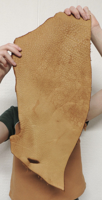 11-13 oz. Full Grain Buffalo Bison Leather Hide for Native American SASS Cowboy Crafts Moccasins Buckskins LARP  SCA Cosplay Costumes  12-50