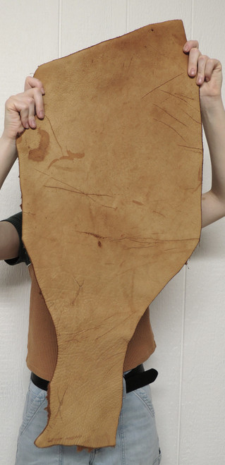 11-13 oz. Full Grain Buffalo Bison Leather Hide for Native American SASS Cowboy Crafts Moccasins Buckskins LARP  SCA Cosplay Costumes  12-46