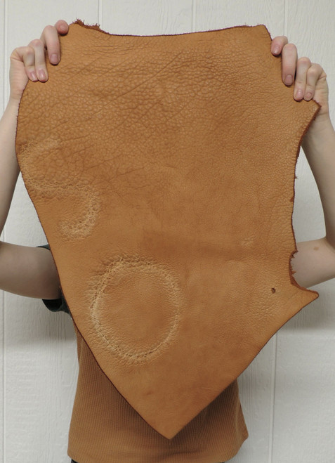 11-13 oz. Full Grain Buffalo Bison Leather Hide for Native American SASS Cowboy Crafts Moccasins Buckskins LARP  SCA Cosplay Costumes  12-37