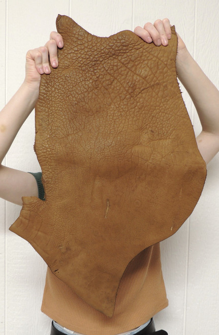 11-13 oz. Full Grain Buffalo Bison Leather Hide for Native American SASS Cowboy Crafts Moccasins Buckskins LARP  SCA Cosplay Costumes  12-34