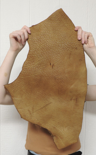 12-13 oz. Full Grain Buffalo Bison Leather Hide for Native American SASS Cowboy Crafts Moccasins Buckskins LARP  SCA Cosplay Costumes  12-29