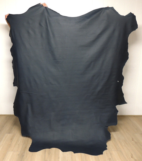 NAVY BLUE Cowhide Leather for Purses Backpacks Upholstery Crafts Clothing Furniture Restoration Antiques    Full Hide 49+ SF  7-11