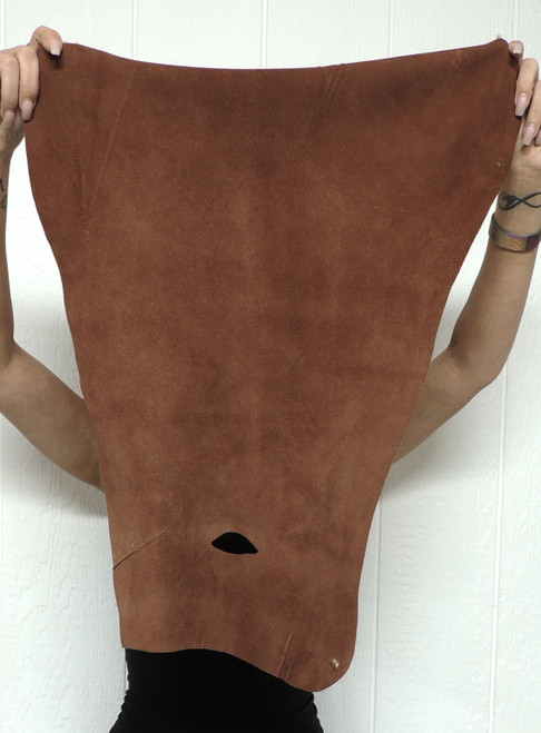 COCOA DEERSKIN Leather Hide for Native American Crafts Buckskins Cosplay LARP Costumes Laces Medicine Bags 1-67