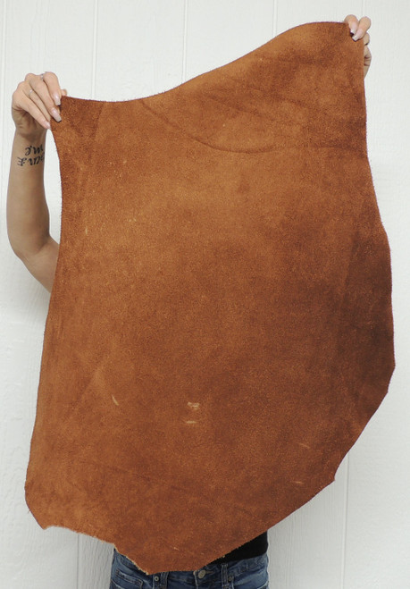 4-6 oz. ACORN Buffalo Bison Leather Hide for Native American SASS Cowboy Crafts Moccasins Buckskins LARP  SCA Cosplay Costumes 2-29