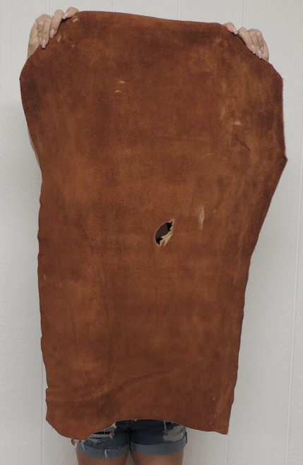 4-6 oz. ACORN Buffalo Bison Leather Hide for Native American SASS Cowboy Crafts Moccasins Buckskins LARP  SCA Cosplay Costumes 2-41