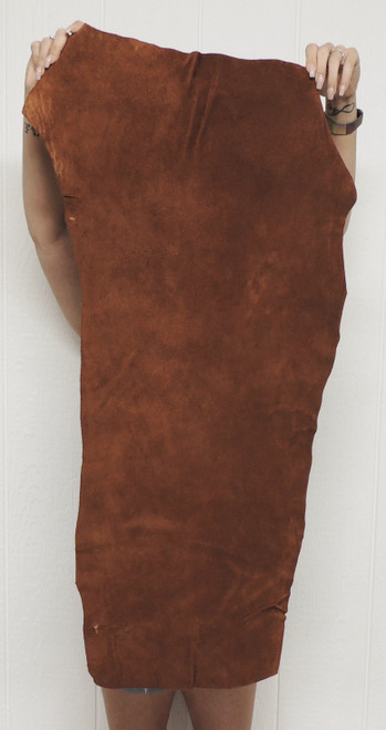 5-7 oz. ACORN Buffalo Bison Leather Hide for Native American SASS Cowboy Crafts Moccasins Buckskins LARP  SCA Cosplay Costumes 4-43