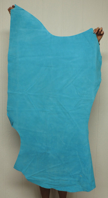 TURQUOISE Cowhide Leather for Bags Totes Moccasins Cases Handbags Costumes Inlays Journals 1-5