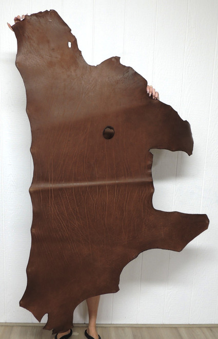 5-6 oz. VEG TAN CALF Leather Hide for Wallets Cases Belts Straps Quivers Sheaths Journals 5-16