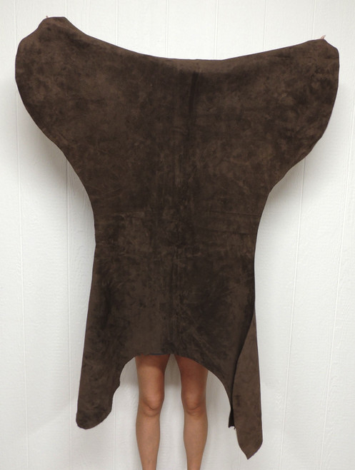 CHOCOLATE BUFFALO CALF Leather Hide for Native American SASS SCA LARP Crafts Moccasins Bags  Buckskin Clothing Scabbards Quivers 1-7