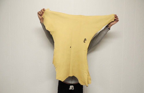 Full Grain CREAM DEERSKIN Leather Hide for Native American Crafts Buckskin Clothing Bags SASS SCA Cosplay LARP Costumes Laces Taxidermy  2-28