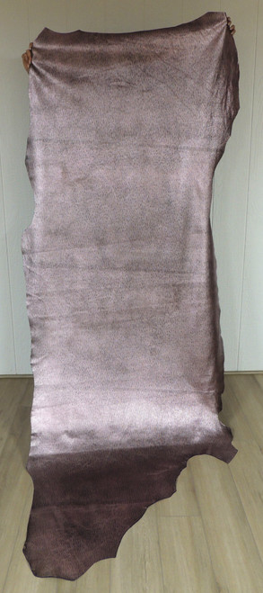 METALLIC PINK Cowhide Leather for Purses Chaps Wallets Bracelets Earrings Journal Covers Crafts Upholstery 5-68