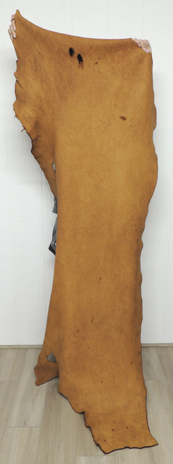 6-7 oz. Full Grain MOOSE LEATHER Hide for Native American Crafts Buckskin Regalia Clothing Moccasins Bags Rifle Cases 1-4