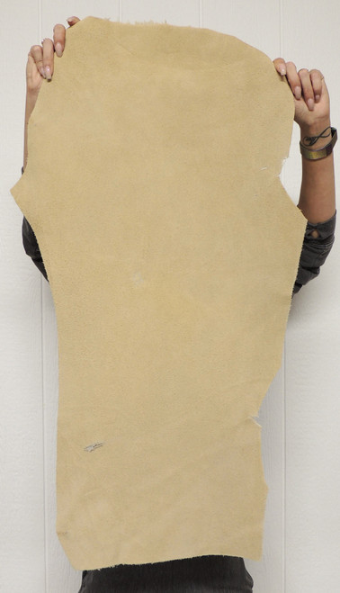 4-6 oz. BRAINTAN Buffalo Bison Leather Hide for Native American SASS Cowboy Crafts Moccasins Buckskins SCA LARP Cosplay Costumes 2-76