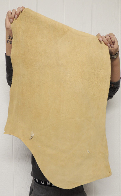 4-6 oz. BRAINTAN Buffalo Bison Leather Hide for Native American SASS Cowboy Crafts Moccasins Buckskins SCA LARP Cosplay Costumes 2-73