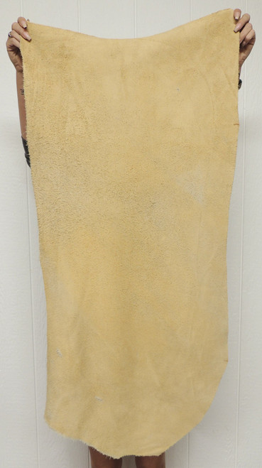 4-6 oz. BRAINTAN Buffalo Bison Leather Hide for Native American SASS Cowboy Crafts Moccasins Buckskins SCA LARP Cosplay Costumes 2-38