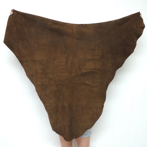 2-3 oz. CHOCOLATE ELK Leather Hide for Native American SASS Western Crafts Buckskin Regalia Clothing Leather Laces Cosplay Costumes Laces Taxidermy 1-7