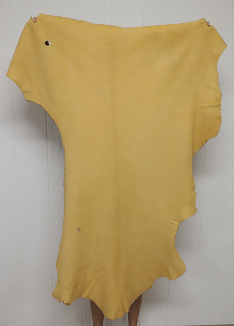 4-5 oz. Full Grain CREAM ELK Leather Hide for Native American Crafts Buckskin Regalia Clothing Moccasins Bags Leather Laces Cosplay 1-14