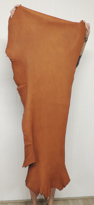 5-6 oz. Full Grain ACORN ELK Leather Hide for Native American Crafts Buckskin Regalia Clothing Moccasins Bags Leather Laces Cosplay 1-22