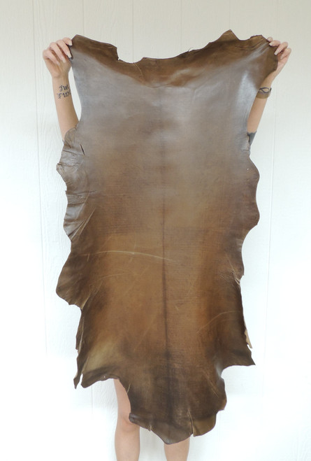 Buckskin Leather - Grain - Old West - 2.0-2.25 oz. - 8.0 Square Feet (Hide #1-82)