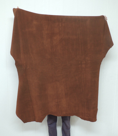 4-5 oz. WHISKEY BUFFALO CALF Leather Hide for Native American SASS SCA LARP Crafts Moccasins Bags  Buckskin Clothing Scabbards Quivers 2-19