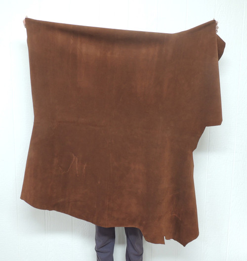 4-5 oz. WHISKEY BUFFALO CALF Leather Hide for Native American SASS SCA LARP Crafts Moccasins Bags  Buckskin Clothing Scabbards Quivers 2-25