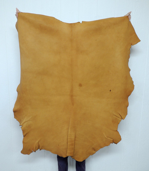 Buffalo Calf Leather - Full Grain - Acorn - 7-8 oz. - 20.0 Square Feet (Hide #9-18)