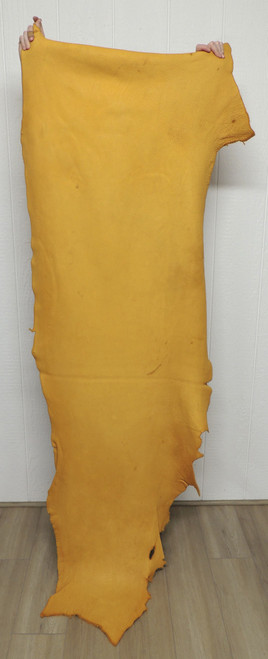 Buffalo Leather - Full Grain - Gold - 5-6 oz. - 16.25 Square Feet (Hide #1-15)